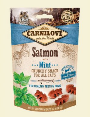 Carnilove Crunchy Snack bezzbozowe ciasteczka dla kota 50g
