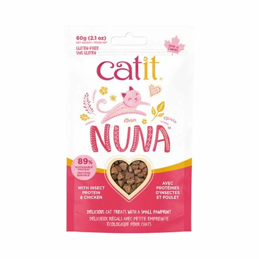 Catit Nuna białko z owadów i kurczak przysmak dla kota 60g