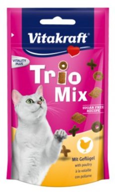 Vitakraft Trio Mix Przysmak z drobiem 60g