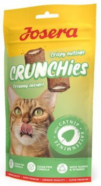 Josera Kot Crunchies Catnip chrupiąca przekąska z kremowym nadzieniem 60g