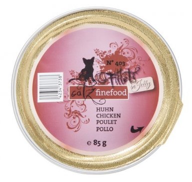 Catz Finefood Filety w galaretce tacka dla kota 85g