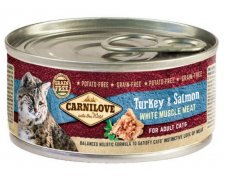Carnilove Cat Turkey & Salmon - indyk i łosoś puszka 100g