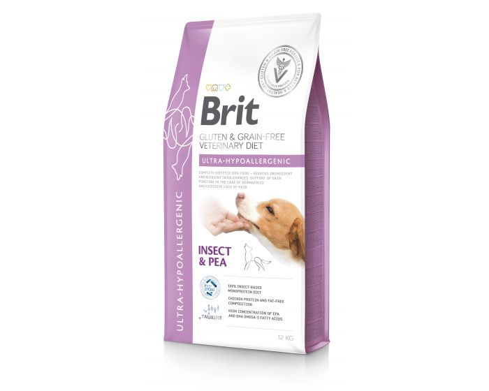 Brit Veterinary Diet Grain Free Ultra-Hypoallergenic Insect & Pea
