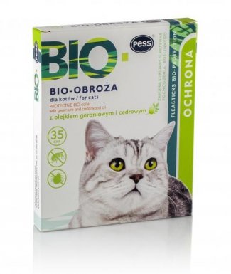 Pess Obroża biologiczna dla kota 35cm przeciw insektom