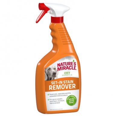 Nature's Miracle Dog Set-In Oxy do usuwania zanieczyszczeń i zapachów 709ml