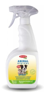 Biodor Animal Spray eliminuje zapachy pochodzenia organicznego
