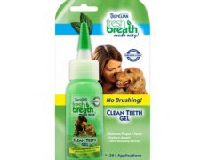Tropiclean Fresh Breath Clean Teeth Gel Żel do usuwania płytki oraz kamienia nazębnego dla psów i kotów 118ml
