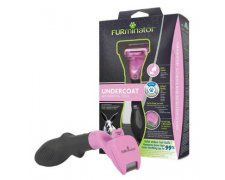 FURminator dla małych zwierząt np. małe koty, króliki, fretki z przyciskiem FURejector