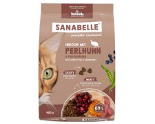 Sanabelle Indoor dla niewychodzących dorosłych kotów od 12-go miesiąca życia 400g