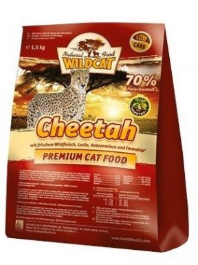 Wildcat Cheetah z dziczyzną i łososiem sucha karma dla kota
