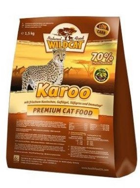 Wildcat Karoo z królikiem i drobiem sucha karma dla kotów