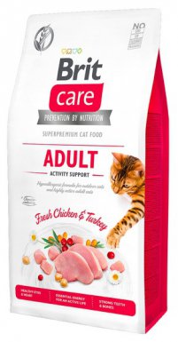 Brit Care Cat Grain Free Adult Activity Support dla kotów wychodzących na zewnątrz i aktywnych