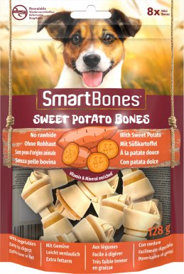 Smart Bones Sweet Potato mini przysmaki dla psa z batatem 8 szt.
