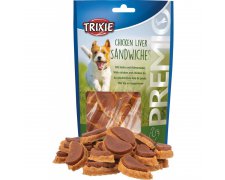 Trixie Premio Chicken Liver Sandwiches przysmak dla psa z kurczakiem i wątróbką drobiową 100g
