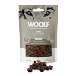 Woolf Soft Cubes Goat Monoproteinowe przysmaki dla psa o smaku koziny 100g