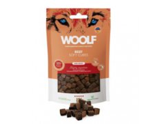 Woolf Soft Cubes Beef Monoproteinowe przysmaki dla psa o smaku wołowiny 100g