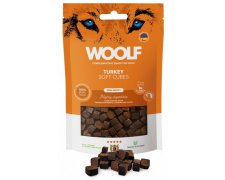 Woolf Soft Cubes Turkey monoproteinowe przysmaki dla psa o smaku indyka 100g