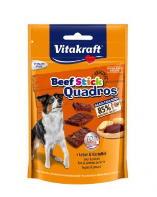 Vitakraft Beff Stick Quadros przekąski dla psa wątroba i ziemniaki 