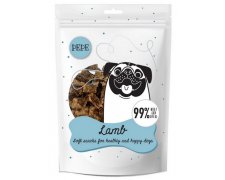 Pepe Paka Zwierzaka Mini Kawałki jagnięciny przysmak dla psa 99% z jagnięciny 70g