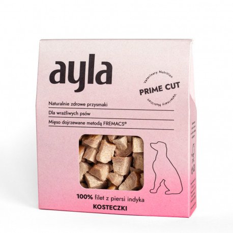 Ayla Dog Prime Cut Filet z Piersi Indyka Liofilizowany przysmak dla psa 28g