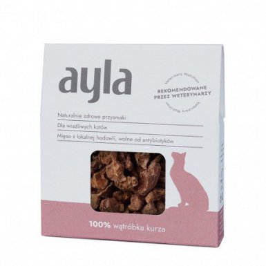 Ayla Wątróbki kurze Origin liofizowany przysmak dla kota 28g
