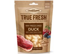 Carnilove Dog Snack True Fresh RAW Freeze-Dried Duck & Red Fruits kaczka i czerwone owoce 40g