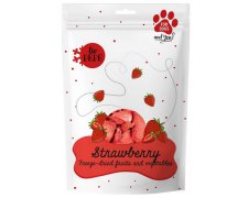 Paka Zwierzaka Lio PEPE Przysmak Strawberry kruche, smakowite kawałki owoców truskawki dla psa 20g