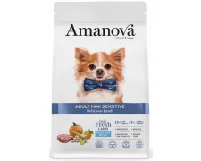 Amanova Sensitive Delicious karma dla psów ras małych z jagnięciną