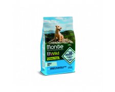 Monge Dog Bwild Grain Free Mini karma dla psów dorosłych małych ras Anchois z ziemniakami i groszkiem 2,5kg