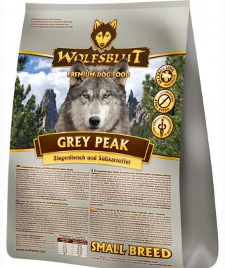 Wolfsblut Grey Peak Adult Small Breed z kozim mięsem i batatami sucha karma dla psów