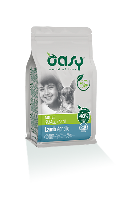 Oasy Animal Protein Dry Adult Small/Mini Lamb Sucha karma dla dorosłych psów ras małych z jagnięciny