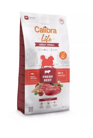 Calibra Dog Life Fresh Adult Small Beef karma dla dorosłych małych piesków z wołowiną