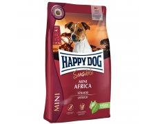 Happy Dog Sensible Mini Africa bezzbożowa karma ze strusiem dla małych wrażliwych smakoszy