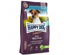 Happy Dog Sensible Mini Ireland Optymalna dla skóry i sierści dzięki odżywczemu łososiowi z królikiem