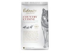 Eden Country Cuisine Szczeniaki i psy dorosłe kaczka, jagnięcina, królik, dziczyzna rasy małe