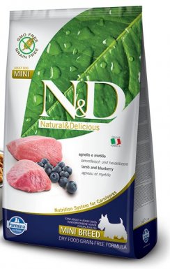 Farmina N&D Prime Grain Free Lamb & Berry Adult Mini Dog