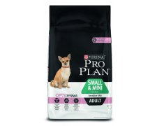 Purina Pro Plan Adult Small & Mini OptiDerma Sensitive Skin dla małych psów z łososiem na poprawę kondycji skóry
