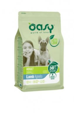Oasy Lifestage Adult Small karma dla szczeniąt małych ras z jagnięciną
