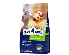 Club4Paws Premium Adult Small Breed sucha karma z kurczakiem dla psów małych ras 