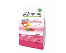 Unica Natura Unico Mini Ham sucha karma z szynką dla psów małych ras w każdym wieku 