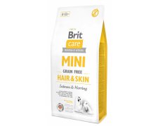 Niska cena! Brit Care Mini Grain Free Hair&Skin z łososiem i śledziem