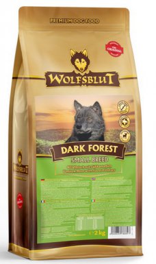 Wolfsblut Dog Dark Forest Small bezzbożowa karma dla małych psów z dziczyzną i bataty