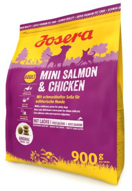 Josera Mini Salmon & Chicken Adult karma dla dorosłych małych ras z łososiem i kurczakiem