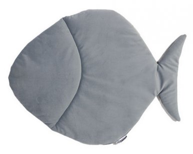 MIMIKO Pets Mata Velvet Form Ryba niezwykle urocze legowisko dla Twojego kociaka 50x50cm