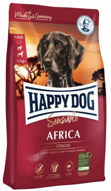 Happy Dog Supreme Africa z mięsem strusia
