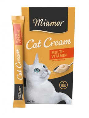 Miamor Multi-Vitamin Cream Multiwitaminowy sos dla kota 6x15g