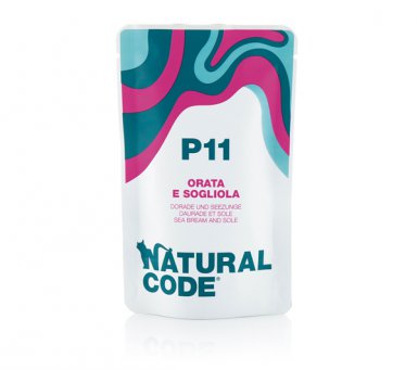 Natural Code saszetka dla dorosłego kota 70g