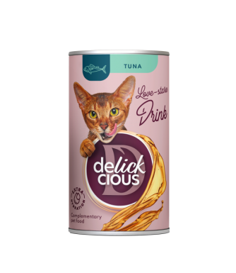 Delickcious Uzupełniająca karma w płynie dla kotów 140g