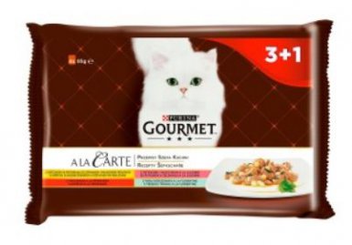 Gourmet Ala Carte przepisy szefa kuchni 3+1 4x85g