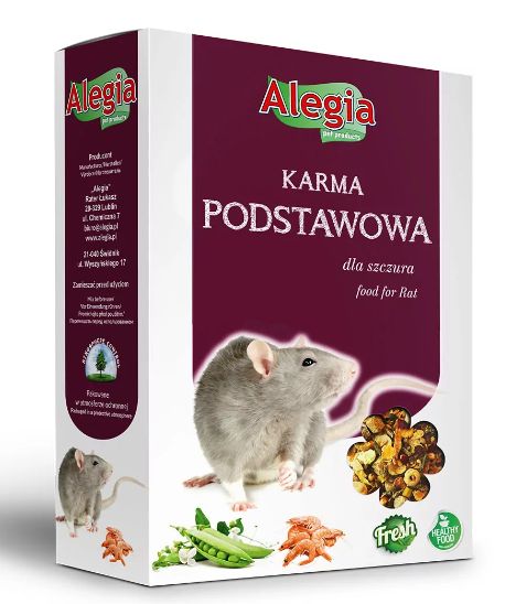 Alegia karma podstawowa dla szczura 450g